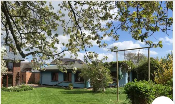 Blaues Haus Neu Reddevitz Villa Lancken-Granitz Buitenkant foto